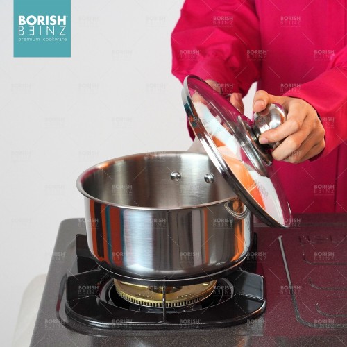 BORISH BEINZ SAUCE PAN BSPI 1815+TUTUP | 9 - Login Megastore
