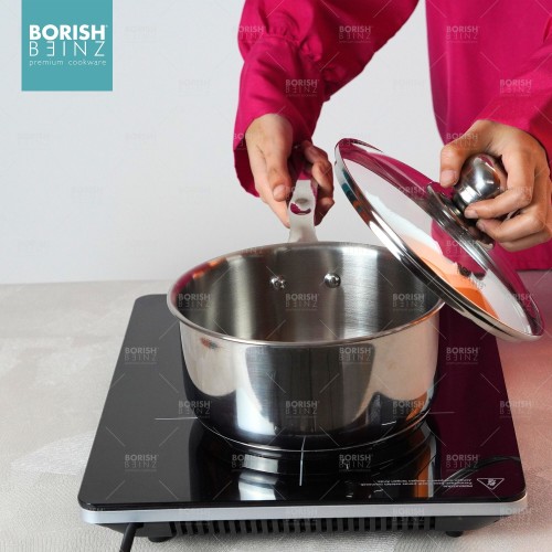 BORISH BEINZ SAUCE PAN BSPI 1815+TUTUP | 12 - Login Megastore