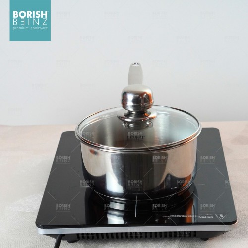 BORISH BEINZ SAUCE PAN BSPI 1815+TUTUP | 14 - Login Megastore