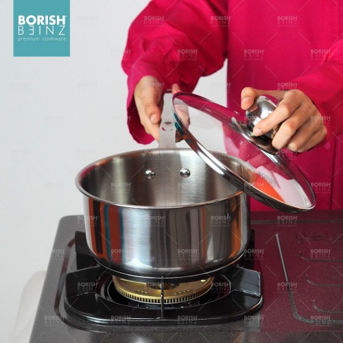 BORISH BEINZ SAUCE PAN BSPI 1815+TUTUP | 8 - Login Megastore