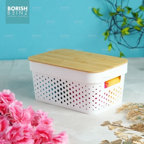 BORISH BEINZ MULTI STORAGE BBHW SL16 WH 4.5 Liter (26.5*18*12.5cm) | 2 - Login Megastore