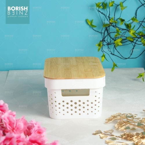 BORISH BEINZ MULTI STORAGE BBHW SL16 WH 4.5 Liter (26.5*18*12.5cm) | 4 - Login Megastore