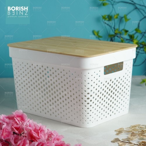 BORISH BEINZ MULTI STORAGE BBHW SL18 WH 17L(36*27*22cm) | 2 - Login Megastore