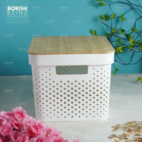 BORISH BEINZ MULTI STORAGE BBHW SL18 WH 17L(36*27*22cm) | 3 - Login Megastore