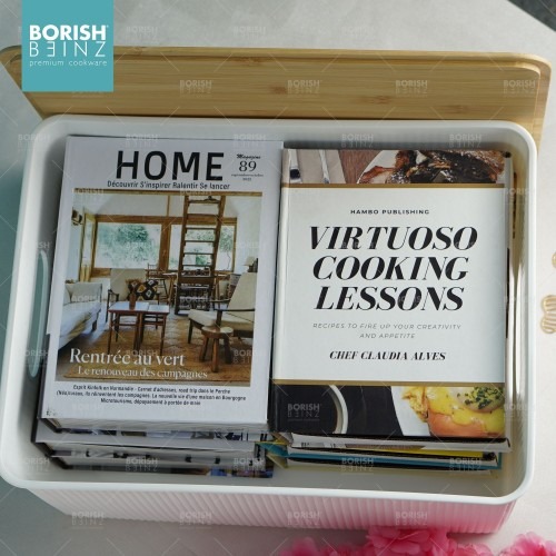BORISH BEINZ MULTI STORAGE BBHW SL20 WH 16L(38.5*29.5*16cm) | 2 - Login Megastore
