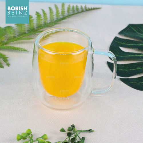 BORISH BEINZ GLASS/MUG GLASS BBGW BX01 CL DOUBLEWALL GLASS | 3 - Login Megastore