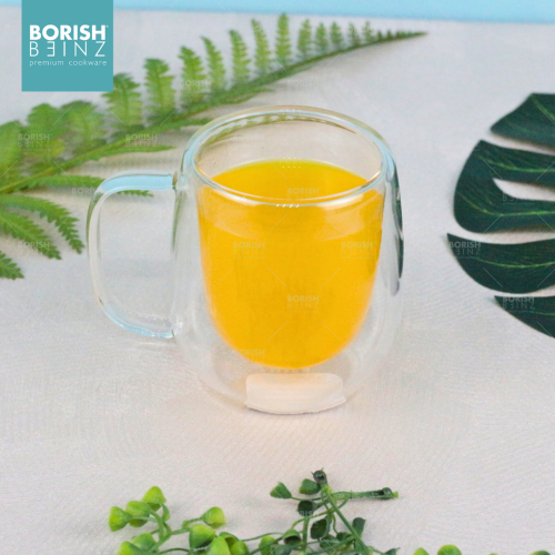 BORISH BEINZ GLASS/MUG GLASS BBGW BX01 CL DOUBLEWALL GLASS | 4 - Login Megastore