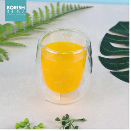 BORISH BEINZ GLASS/MUG GLASS BBGW BX01 CL DOUBLEWALL GLASS | 5 - Login Megastore