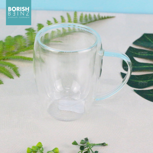 BORISH BEINZ GLASS/MUG GLASS BBGW BX04 CL DOUBLEWALL GLASS | 4 - Login Megastore