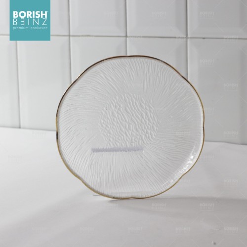 BORISH BEINZ PLATE GLASS BBGW FY27 TS(13.5*13.5cm)CLEAR | 1 - Login Megastore