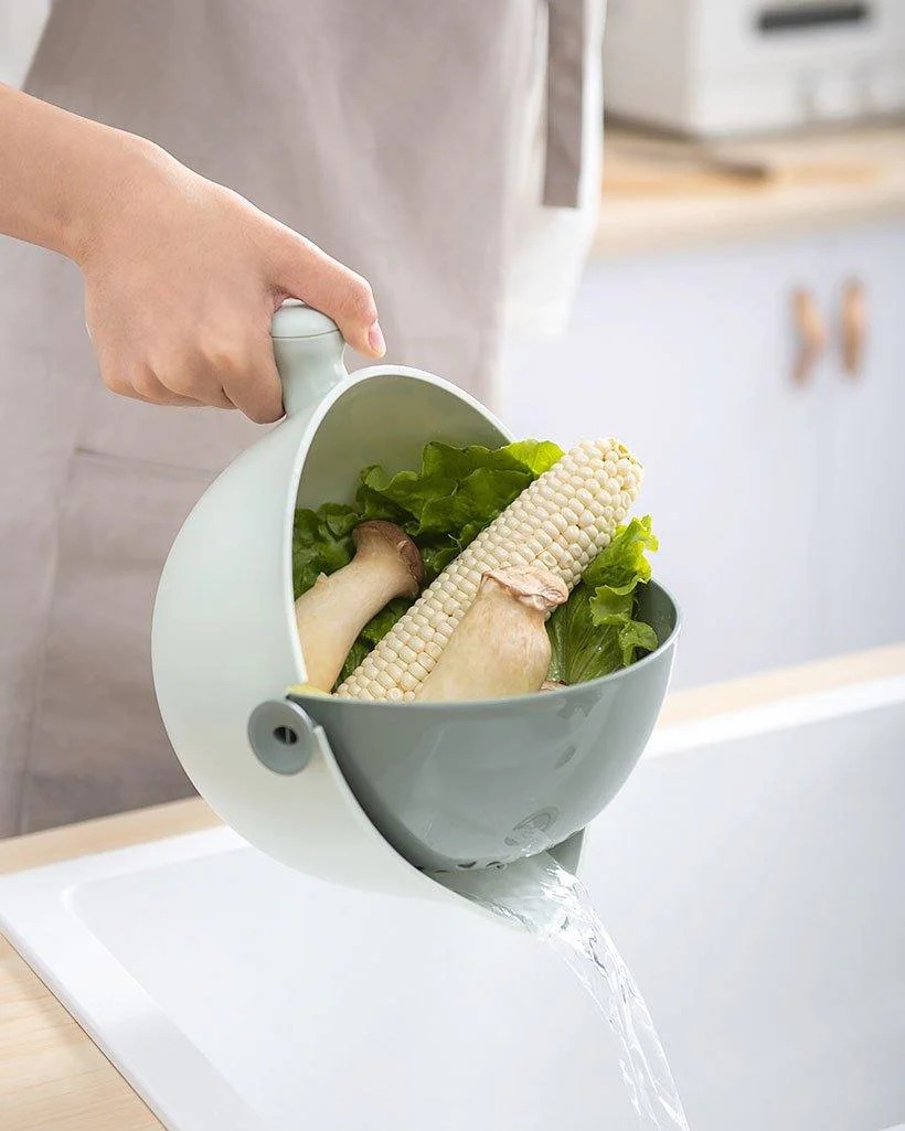 BORISH BEINZ DRAIN BASKET BBHW WF04 GN(28*24*11.5cm) | 1 - Login Megastore