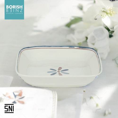 BORISH BEINZ PLATE CRMC LY 9 SQUARE PLATE (7.5") | 2 - Login Megastore