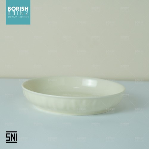 BORISH BEINZ PLATE CRMC XZH 18 MACARON YELLOW RICE PLATE (8") | 2 - Login Megastore
