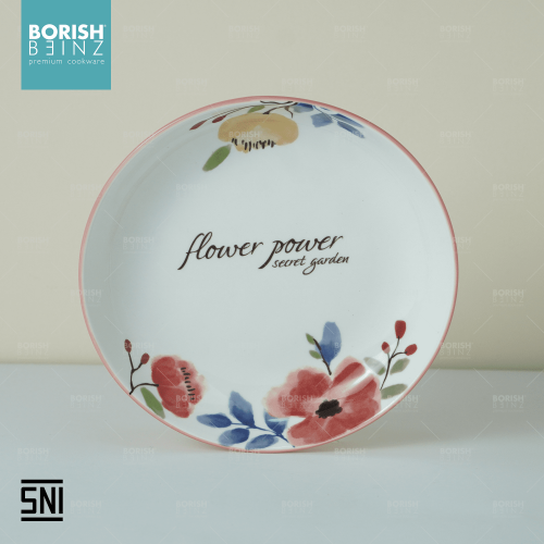 BORISH BEINZ PLATE CRMC XZH 20 SECRET GARDEN PLATE (8") | 3 - Login Megastore