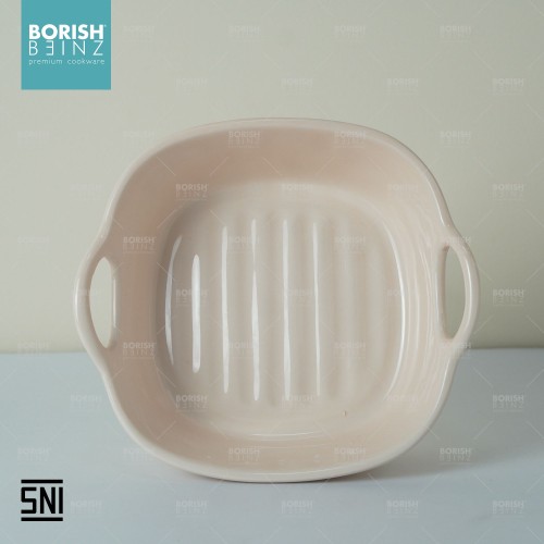 BORISH BEINZ PLATE CRMC-XZH 41 SQUARE CERAMIC PLATE HANDLE (7) | 12 - Login Megastore