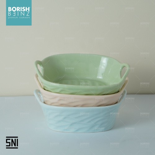 BORISH BEINZ PLATE CRMC-XZH 41 SQUARE CERAMIC PLATE HANDLE (7) | 2 - Login Megastore