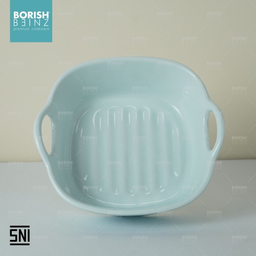 BORISH BEINZ PLATE CRMC-XZH 41 SQUARE CERAMIC PLATE HANDLE (7) | 6 - Login Megastore