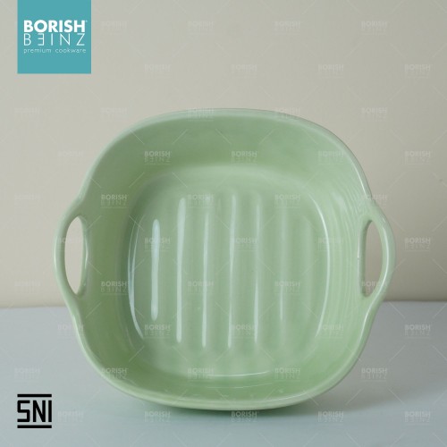BORISH BEINZ PLATE CRMC-XZH 41 SQUARE CERAMIC PLATE HANDLE (7) | 9 - Login Megastore