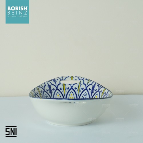 BORISH BEINZ PLATE CRMC ZY015 OVAL SERVING DISH(8.5") | 2 - Login Megastore