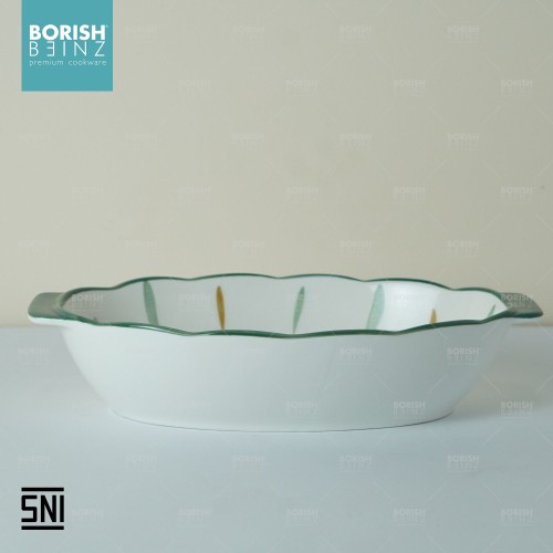 BORISH BEINZ PLATE CRMC YH 06 SERVING  DISH(10") | 3 - Login Megastore