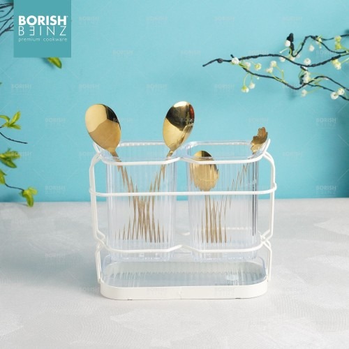 BORISH BEINZ TEMPAT SENDOK LX 19 SPOON/CHOPSTICK HOLDER CR | 4 - Login Megastore