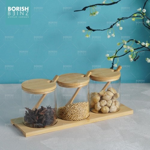 BORISH BEINZ TEMPAT BUMBU KH 2 JAR SET | 2 - Login Megastore