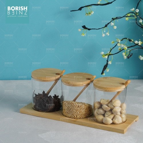 BORISH BEINZ TEMPAT BUMBU KH 2 JAR SET | 3 - Login Megastore
