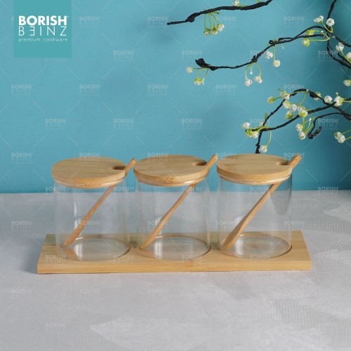 BORISH BEINZ TEMPAT BUMBU KH 2 JAR SET | 4 - Login Megastore