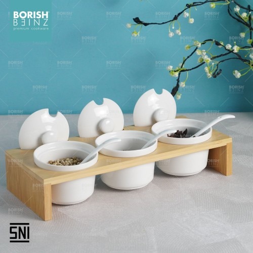 BORISH BEINZ TEMPAT BUMBU KH 3 JAR SET | 2 - Login Megastore