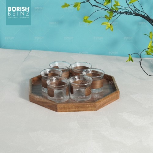 BORISH BEINZ TEA POT-KH 13 TEA SET GLASS | 3 - Login Megastore