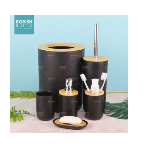 BORISH BEINZ-BOTOL DISPENSER SABUN-BBHW-0609 BL BATHROOM SET6PCS | 1 - Login Megastore
