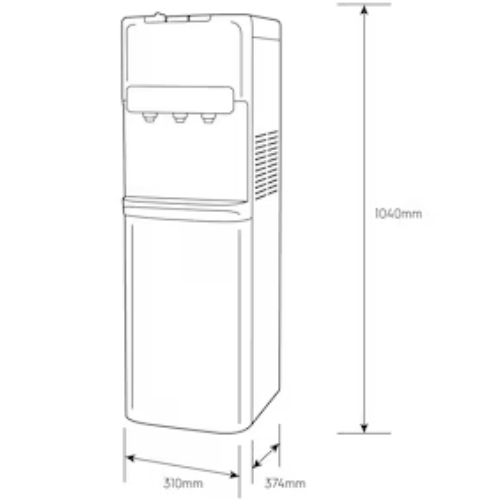 ELECTROLUX STANDING WATER DISPENSER EDBMFDXWF | 4 - Login Megastore
