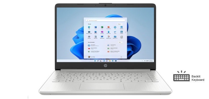 HP NOTEBOOK LAPTOP 14S DQ5115TU I3 SILVER | 1 - Login Megastore