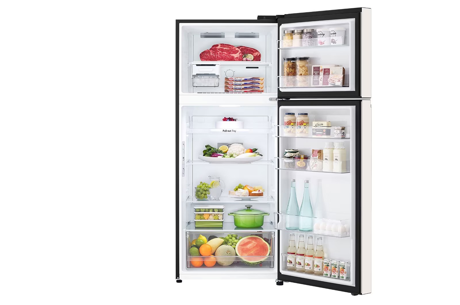 LG 2 DOOR REFRIGERATOR GNB372PQGB BEIGE | 2 - Login Megastore