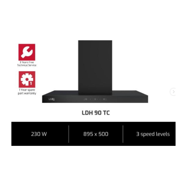 LINEA CHIMNEY HOOD LDH90TC | 3 - Login Megastore
