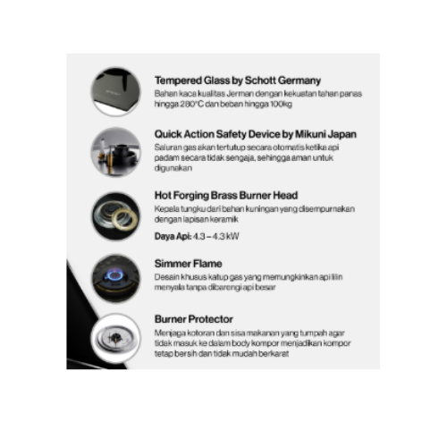 RINNAI BUILT IN GAS 2B RB72G | 3 - Login Megastore