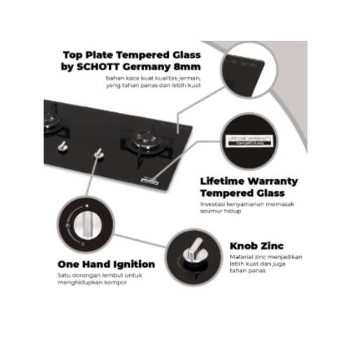 RINNAI BUILT IN GAS 2B RB712NGB | 3 - Login Megastore