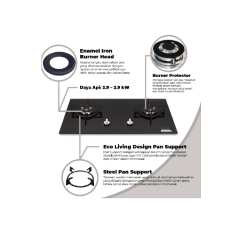 RINNAI BUILT IN GAS 2B RB712NGB | 4 - Login Megastore