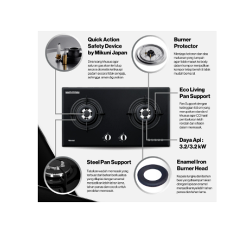 RINNAI BUILT IN GAS 2B RB772ROG | 2 - Login Megastore