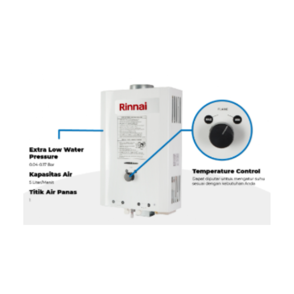 RINNAI GAS WATER HEATER REU5CFM | 3 - Login Megastore
