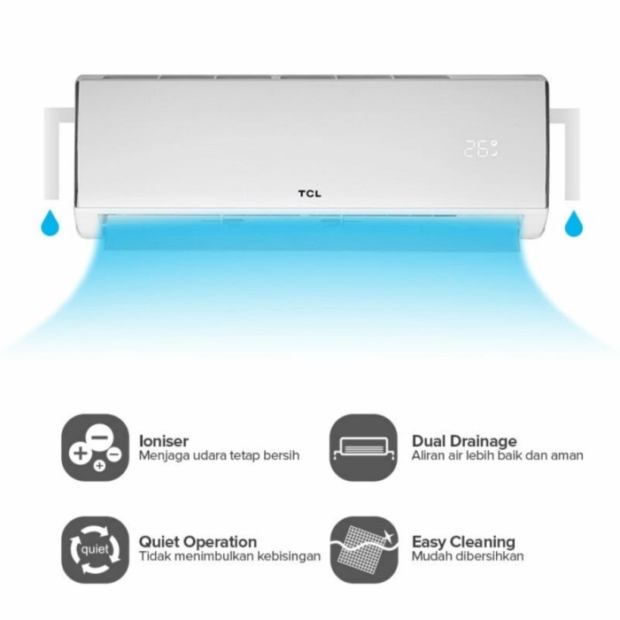 TCL SPLIT AC TAC09CSD/XS | 3 - Login Megastore