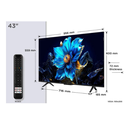 TCL LED TV TYPE 43P7K | 2 - Login Megastore