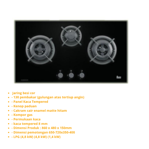 TEKA BUILT IN GAS 2B GKNLUX863GAIAL2TR | 2 - Login Megastore