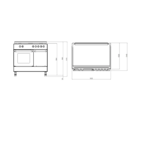 TEKA FREE STANDING GAS FS904SILVER | 2 - Login Megastore