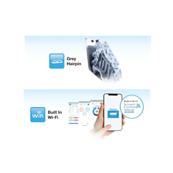 DAIKIN SPLIT AC STKH15YV(FTKH15YV14+RKH15YV14) | 3 - Login Megastore