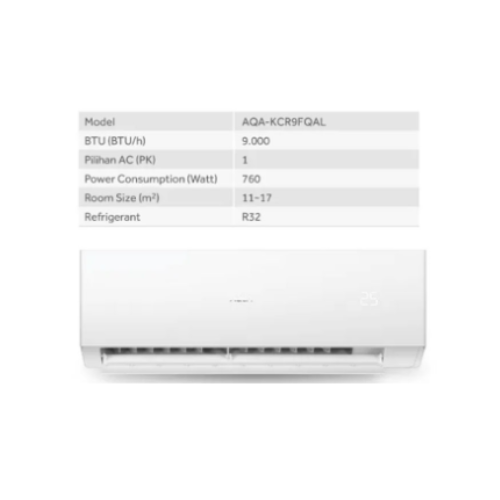 AQUA SPLIT AC AQAKCR9FQAL2 | 7 - Login Megastore
