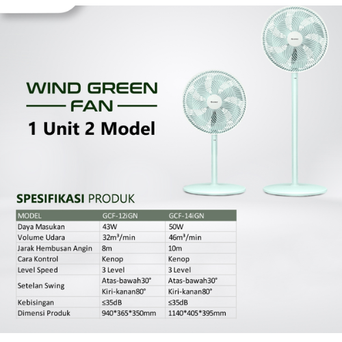 GREE-STAND FAN-GCF12IGN | 3 - Login Megastore