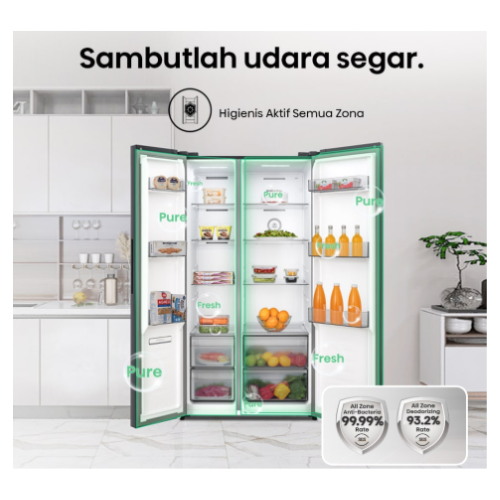 HISENSE SIDE BY SIDE 2D RS708N4IBN | 3 - Login Megastore