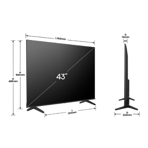 HISENSE LED TV 43A6Q | 2 - Login Megastore