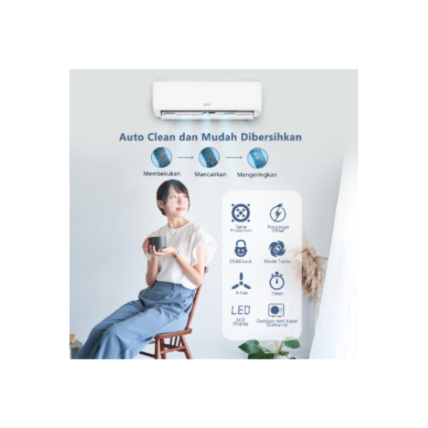 FLIFE SPLIT AC FAC05FCOO | 3 - Login Megastore